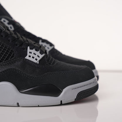 Air Jordan 4 Retro SE Black Canvas