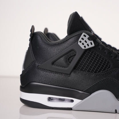 Air Jordan 4 Retro SE Black Canvas
