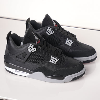 Air Jordan 4 Retro SE Black Canvas