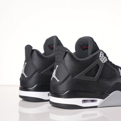 Air Jordan 4 Retro SE Black Canvas