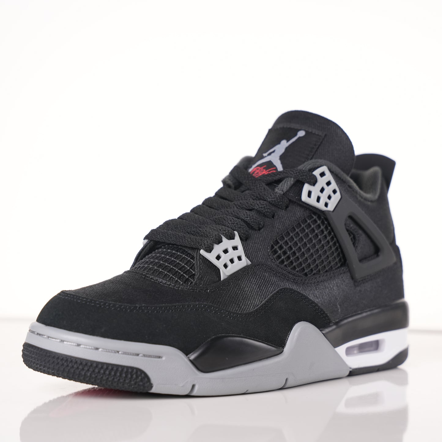 Air Jordan 4 Retro SE Black Canvas