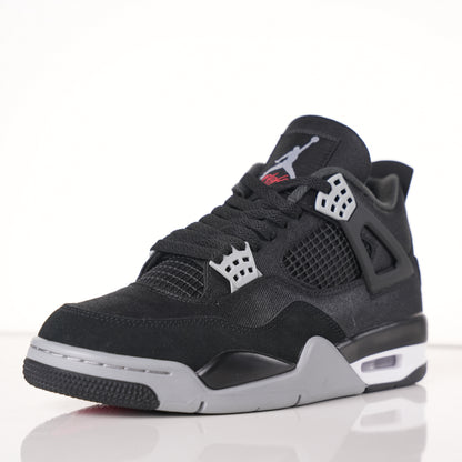 Air Jordan 4 Retro SE Black Canvas