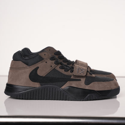 Travis Scott x Air Jordan Cut The Check Brown Black