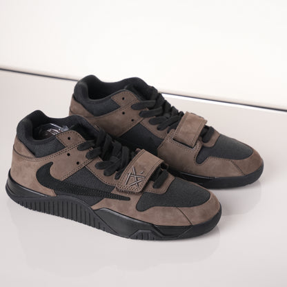 Travis Scott x Air Jordan Cut The Check Brown Black