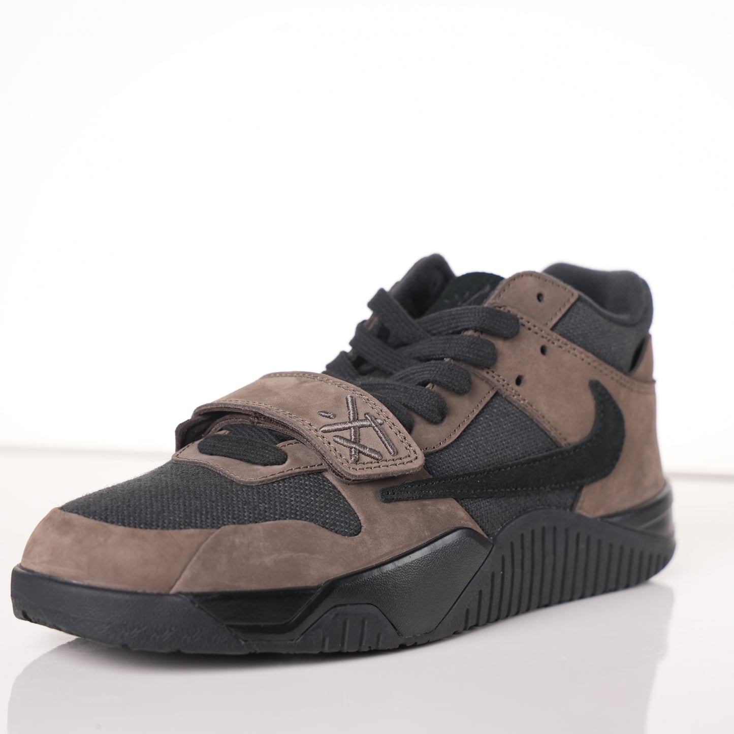 Travis Scott x Air Jordan Cut The Check Brown Black