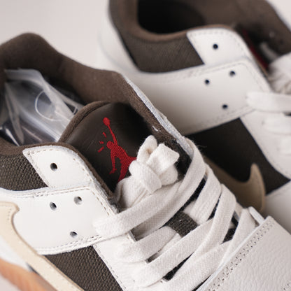 Jordan 2 Travis Scott x Jordan Cut The Check Nice Kicks White Brown