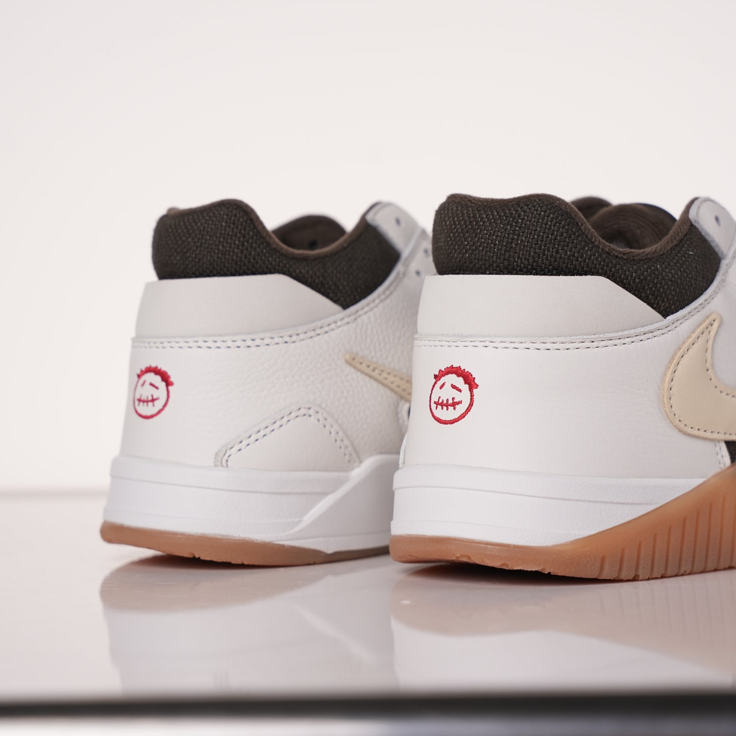 Jordan 2 Travis Scott x Jordan Cut The Check Nice Kicks White Brown