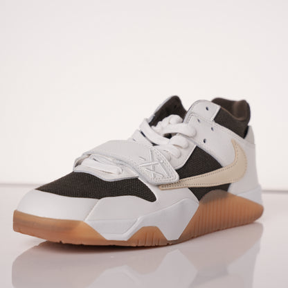 Jordan 2 Travis Scott x Jordan Cut The Check Nice Kicks White Brown