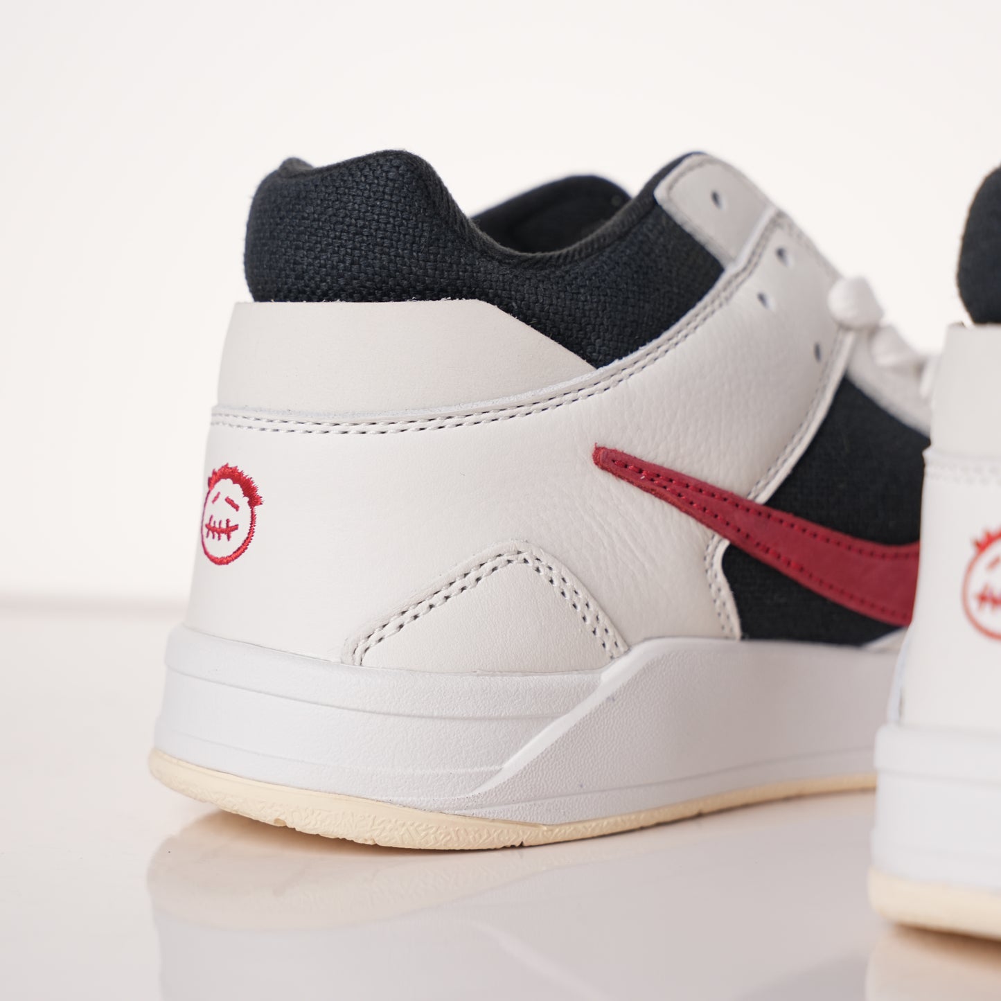 Jordan 2 Travis Scott x Jordan Cut The Check Nice Kicks Black White Red