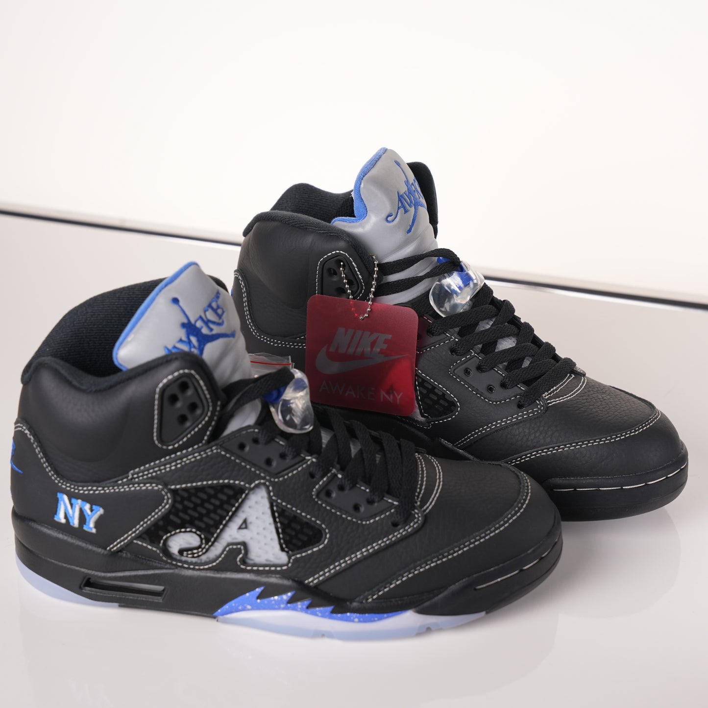 Awake NY x Air Jordan 5 Retro 'Black Racer Blue
