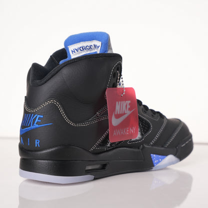 Awake NY x Air Jordan 5 Retro 'Black Racer Blue