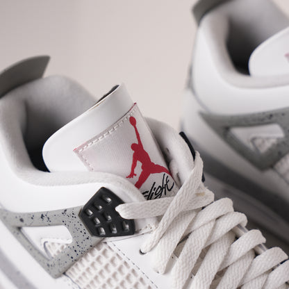 Air Jordan 4 Retro White Cement