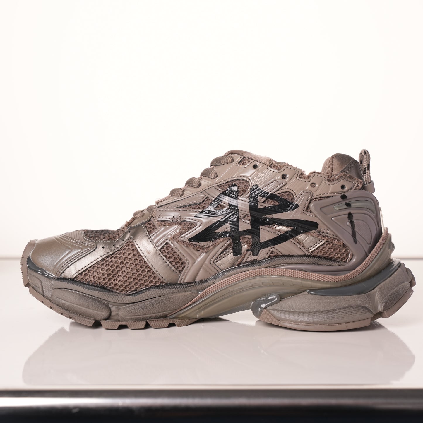 Balenciaga Runner Black Brown 677402 W3RB2 2010