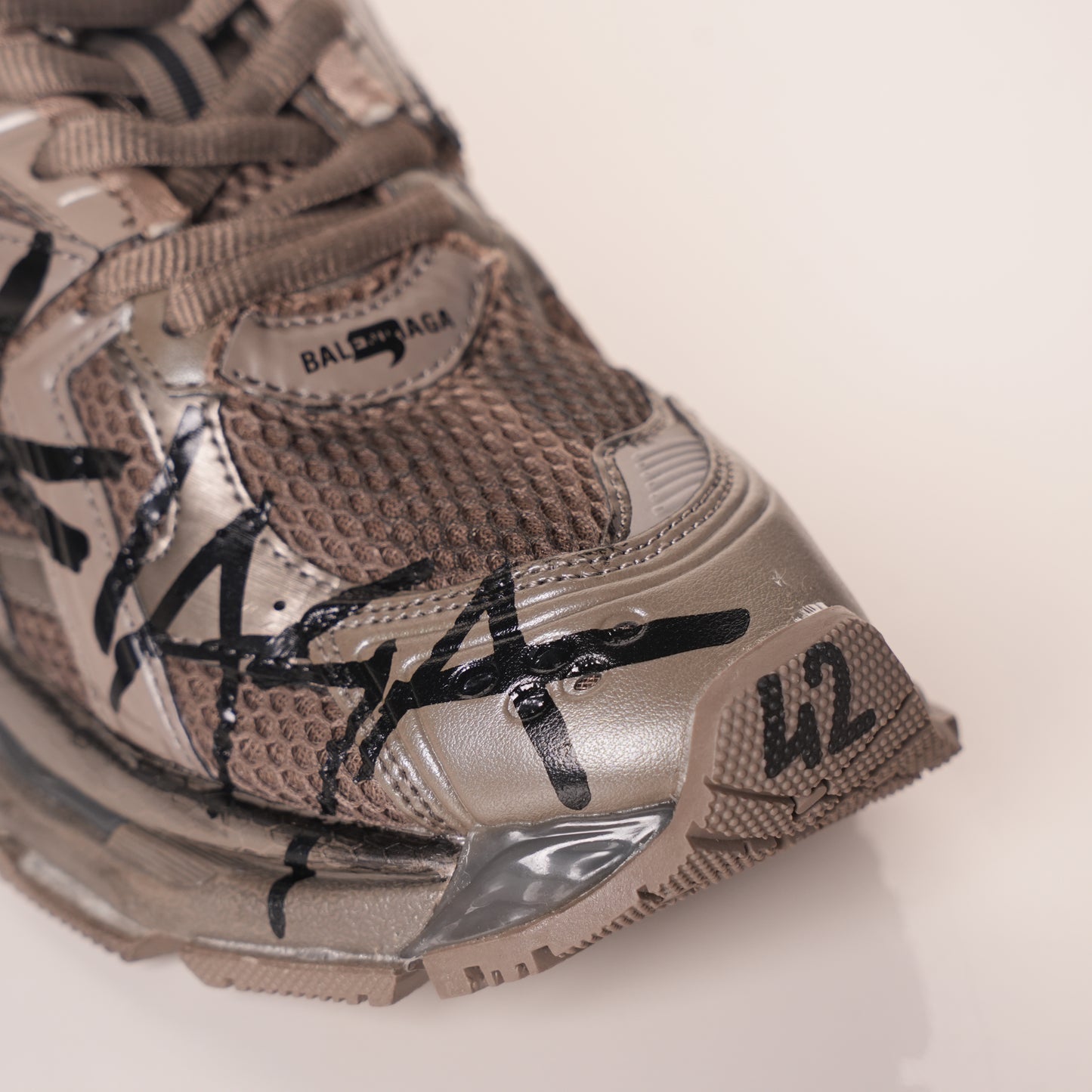 Balenciaga Runner Black Brown 677402 W3RB2 2010