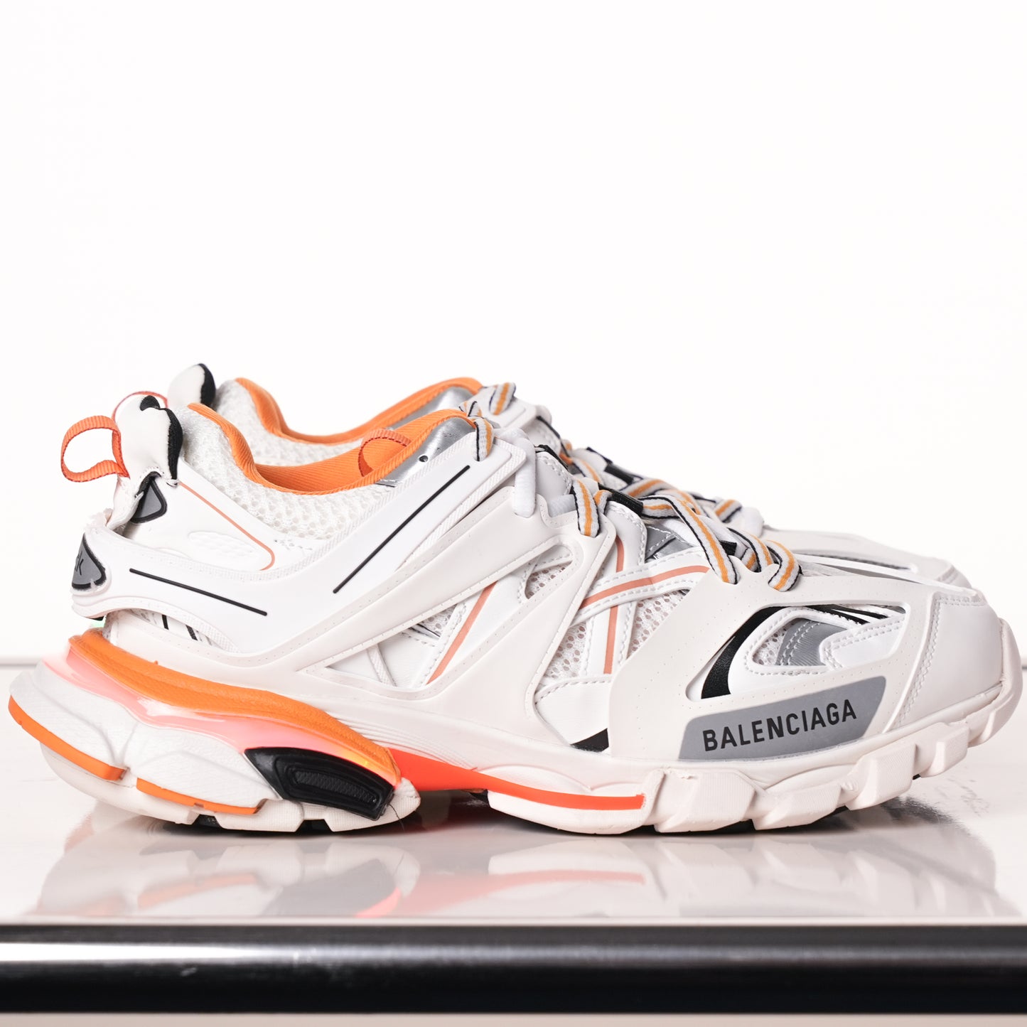 Balenciaga Track White Orange 542436 W1GB7 9059 (LED)