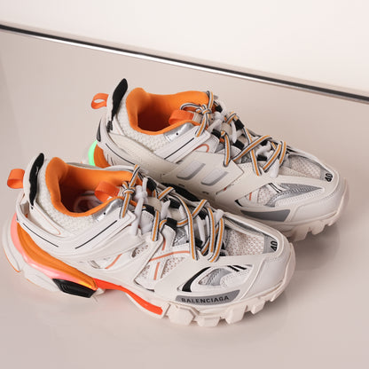 Balenciaga Track White Orange 542436 W1GB7 9059 (LED)