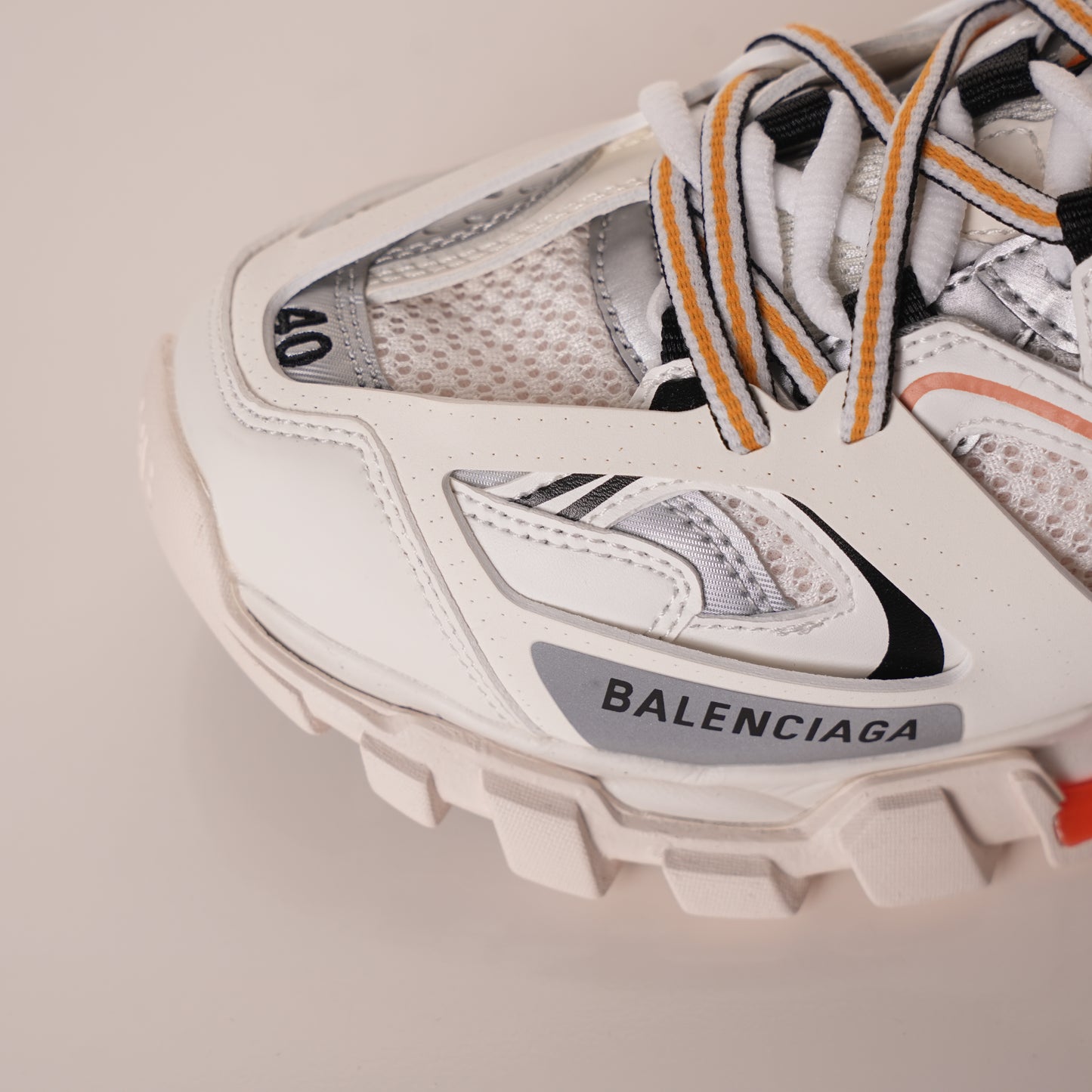 Balenciaga Track White Orange 542436 W1GB7 9059 (LED)