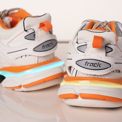 Balenciaga Track White Orange 542436 W1GB7 9059 (LED)