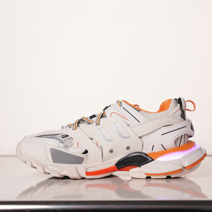Balenciaga Track White Orange 542436 W1GB7 9059 (LED)