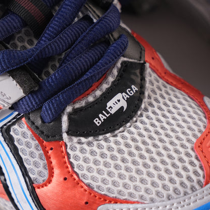 Balenciaga Runner White Blue Orange 677402 W3RB6 1264