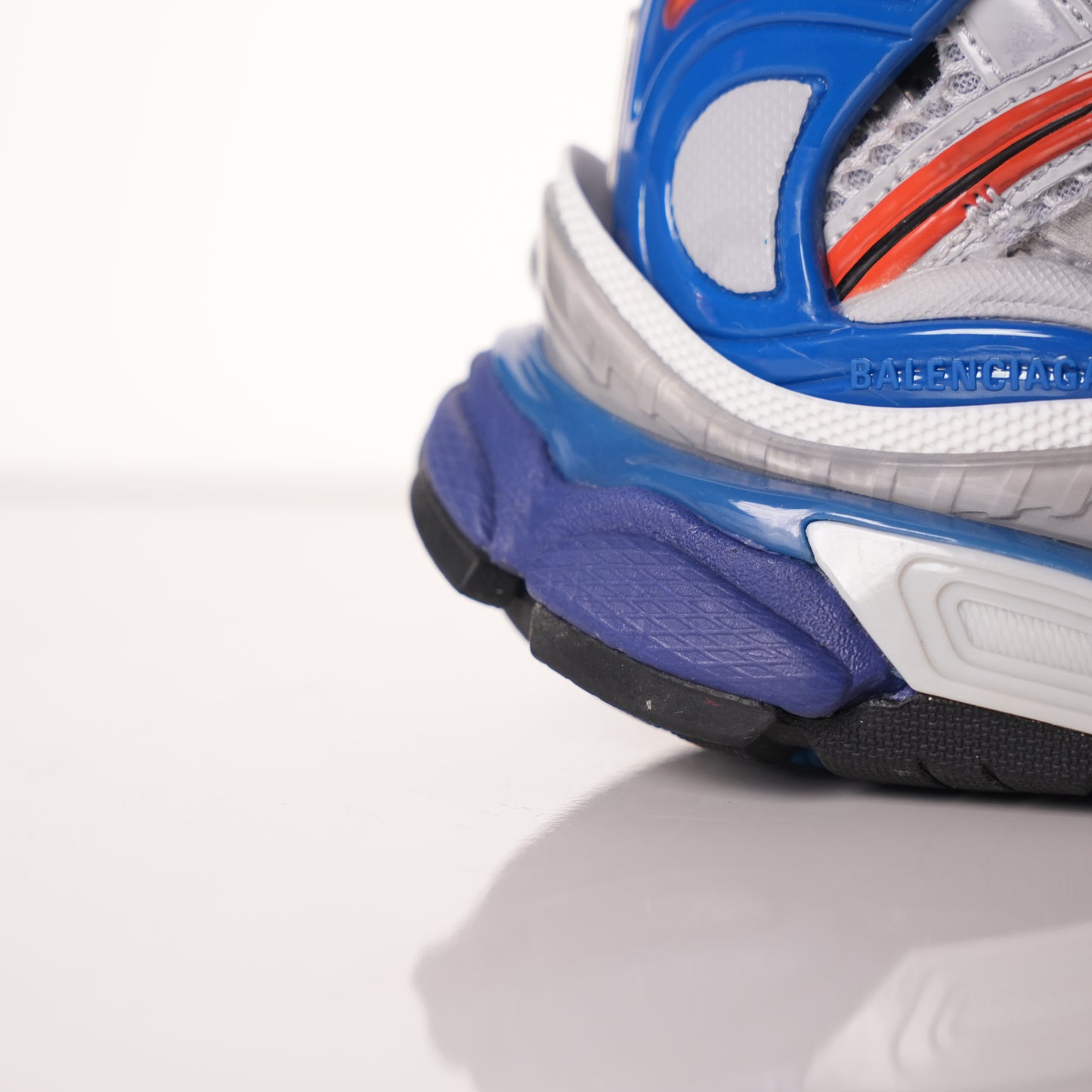 Balenciaga Runner White Blue Orange 677402 W3RB6 1264