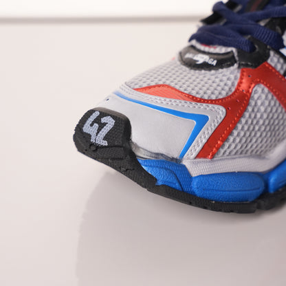 Balenciaga Runner White Blue Orange 677402 W3RB6 1264