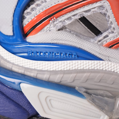 Balenciaga Runner White Blue Orange 677402 W3RB6 1264