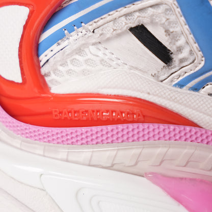 Balenciaga Runner Sneaker White Multi 677402 W3RB6 9645