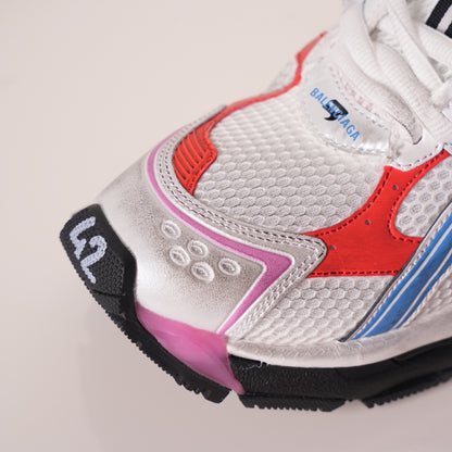 Balenciaga Runner Sneaker White Multi 677402 W3RB6 9645