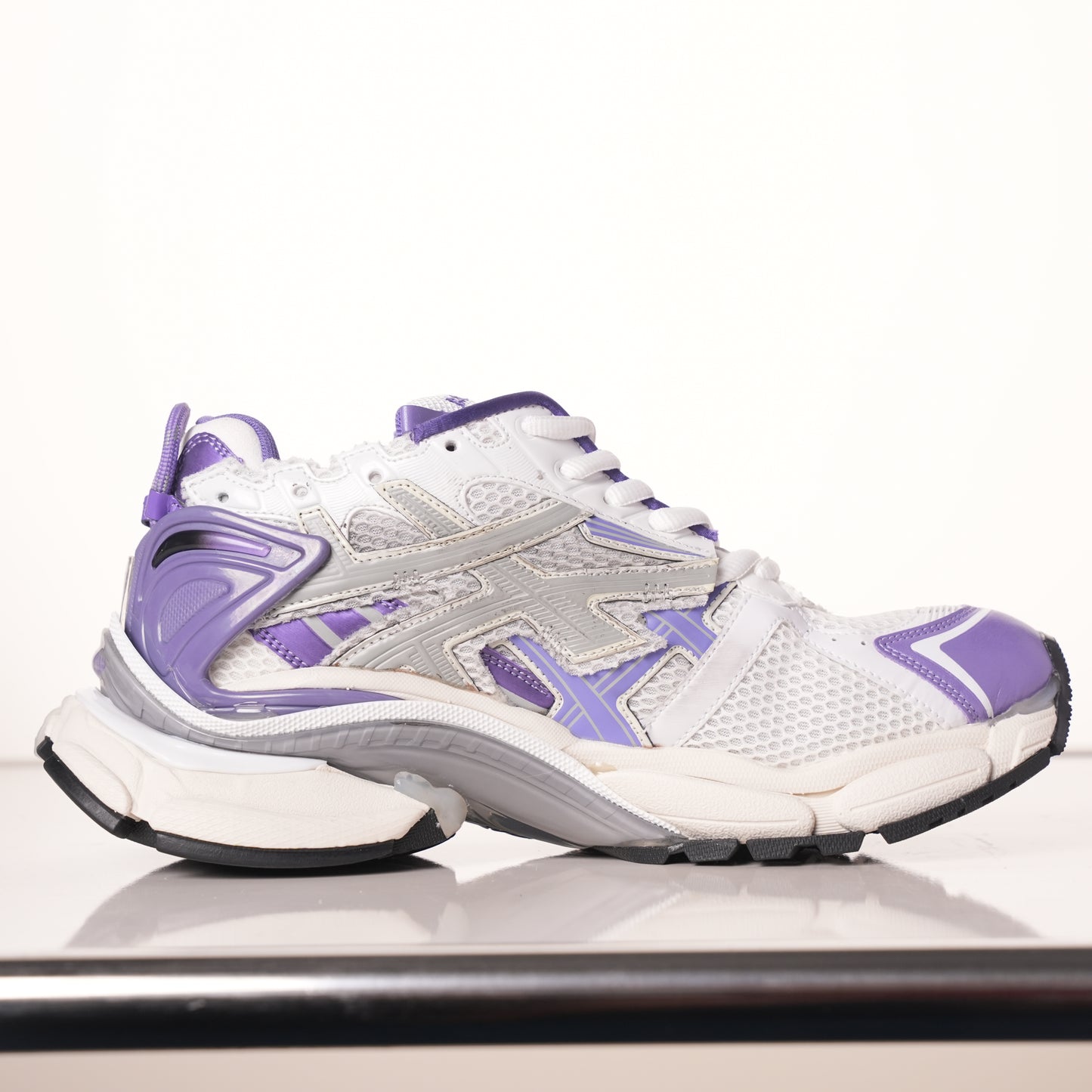 Balenciaga Runner White Purple 677402 W3RB2 5901