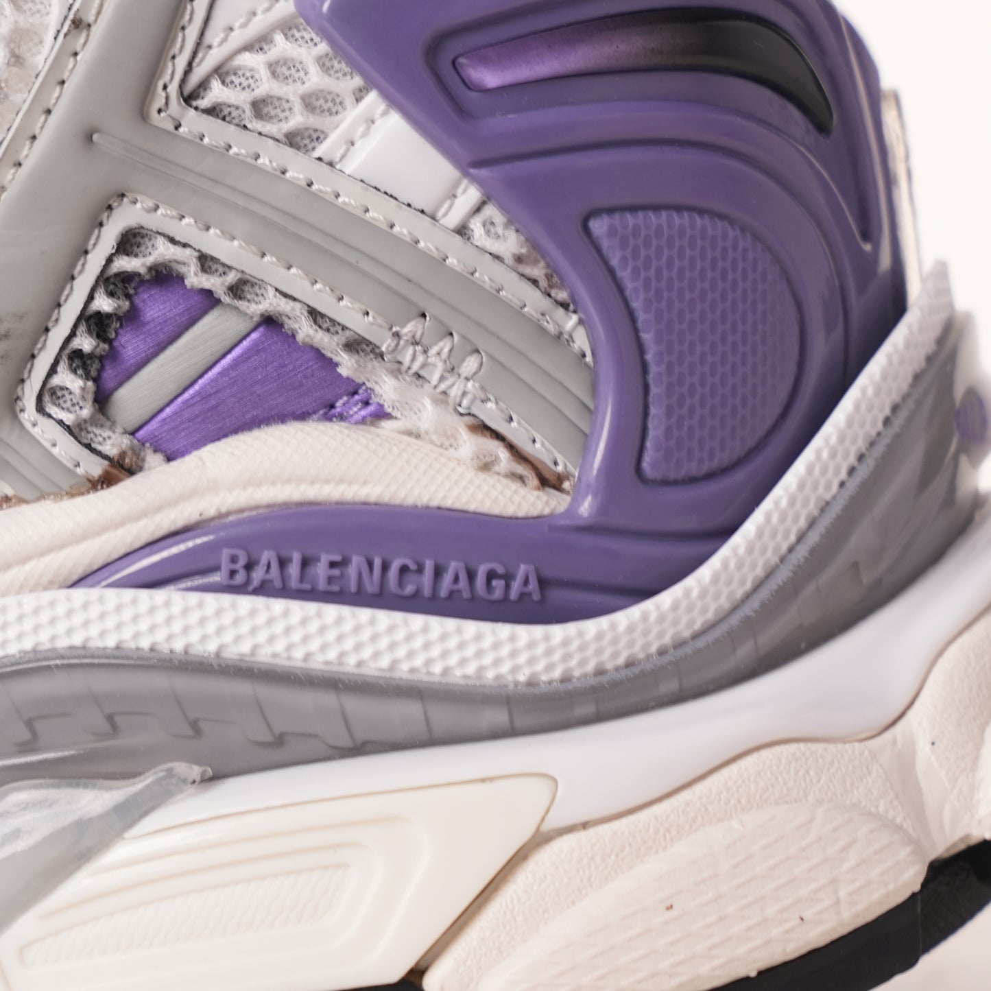 Balenciaga Runner White Purple 677402 W3RB2 5901
