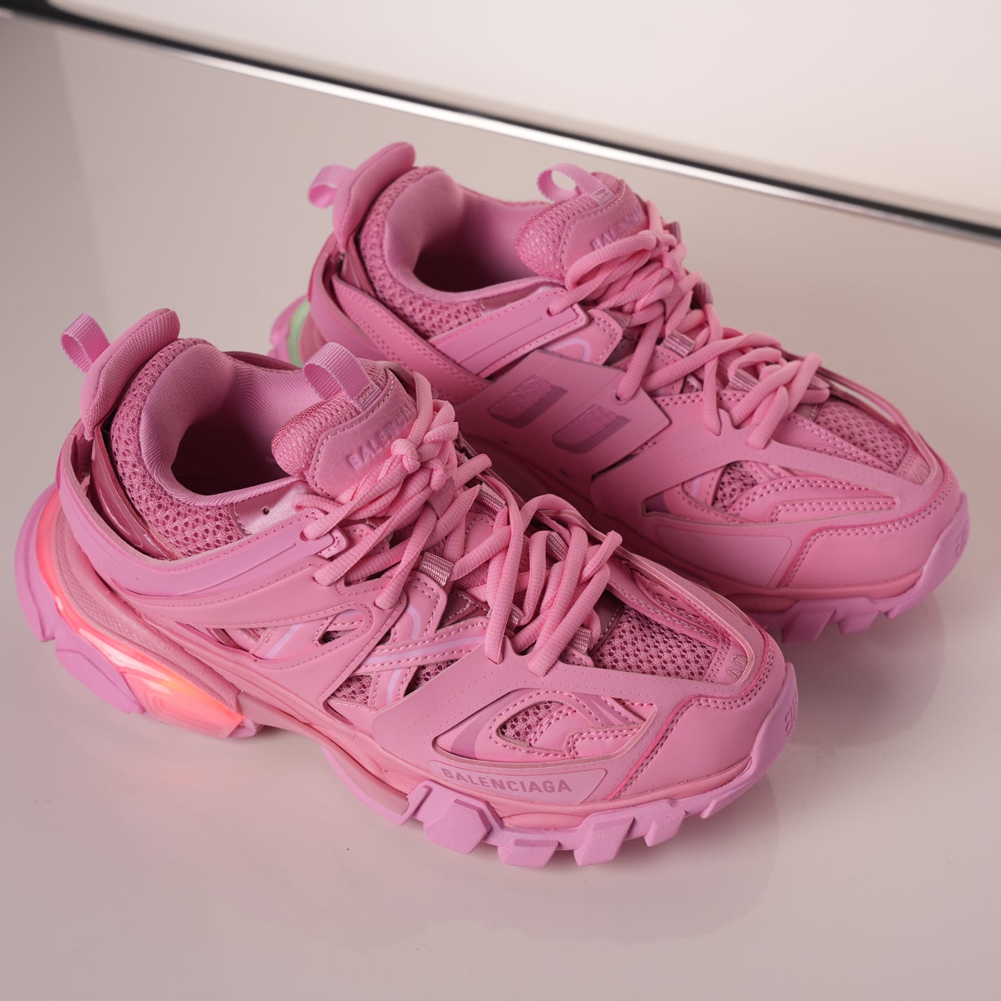 Balenciaga Track Sneaker Pink（LED)
