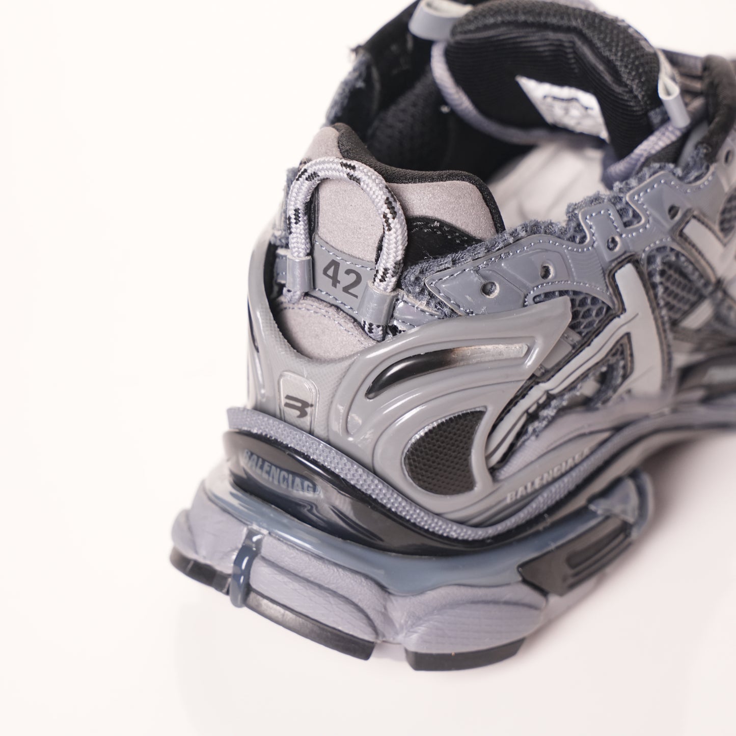 Balenciaga Runner All Black Gray 677402 W3RB2 1515