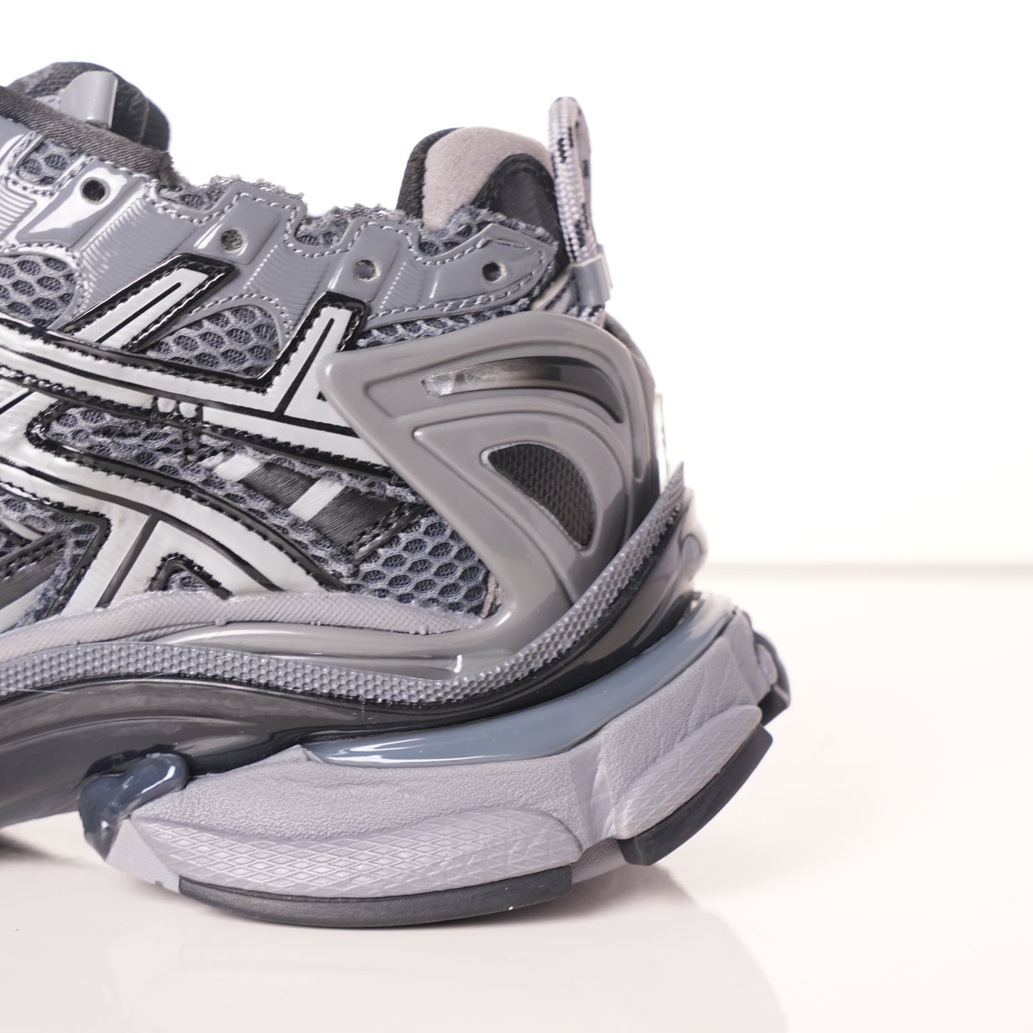 Balenciaga Runner All Black Gray 677402 W3RB2 1515