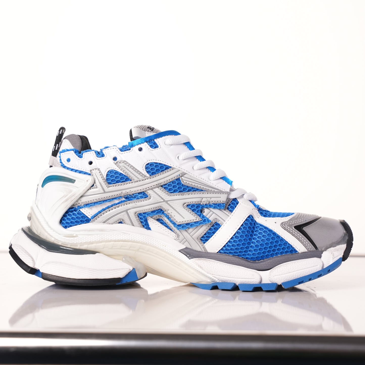 Balenciaga Runner White Blue