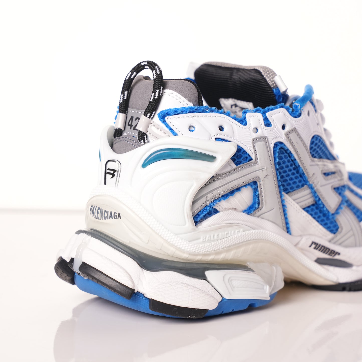 Balenciaga Runner White Blue