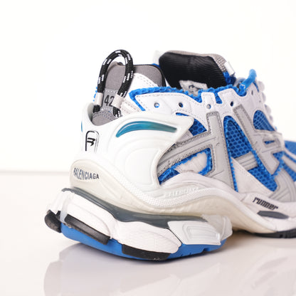 Balenciaga Runner White Blue