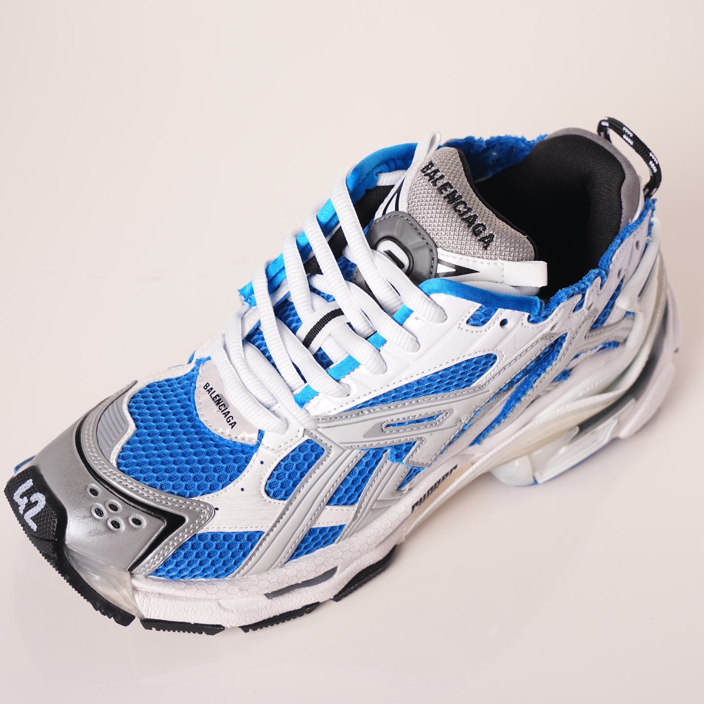 Balenciaga Runner White Blue