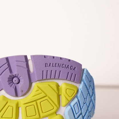 Balenciaga Runner White Yellow Purple 677402 W3RH5 0308