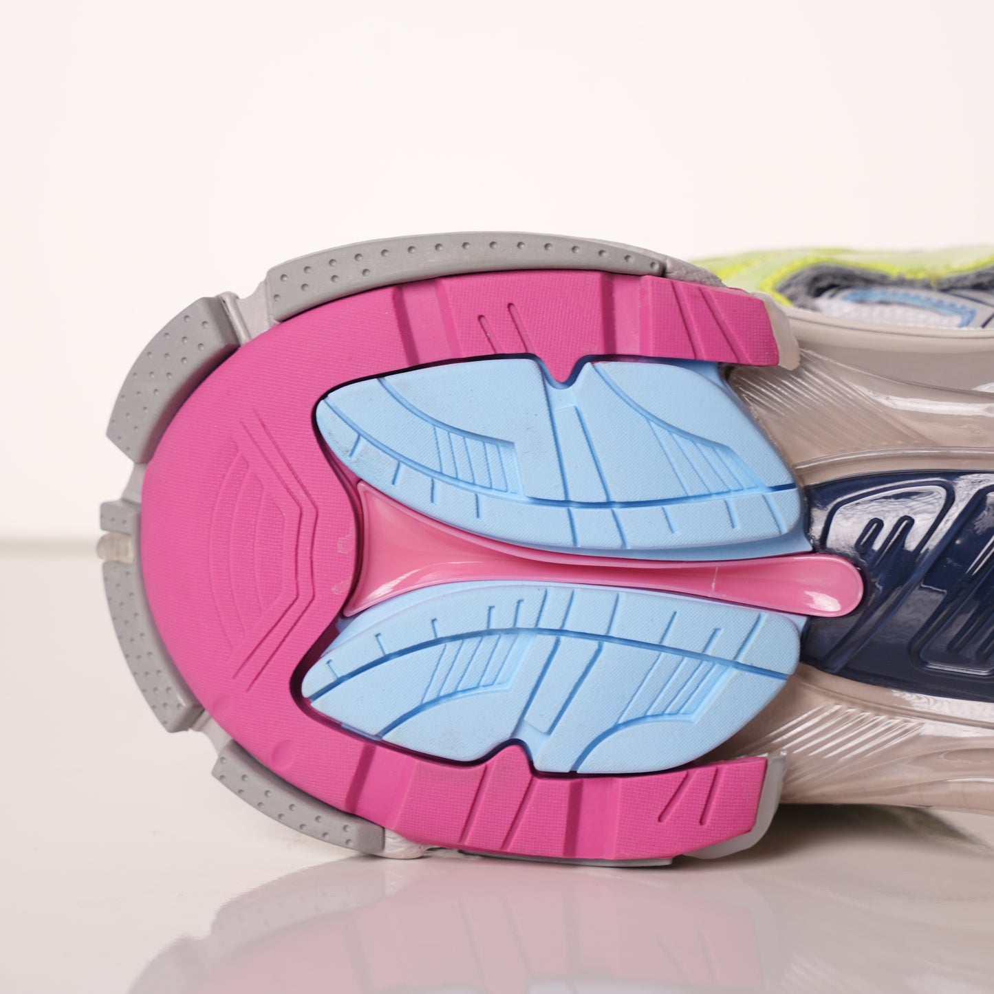 Balenciaga Runner White Yellow Purple 677402 W3RH5 0308