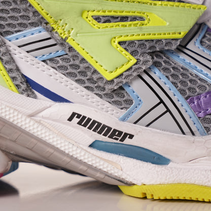 Balenciaga Runner White Yellow Purple 677402 W3RH5 0308