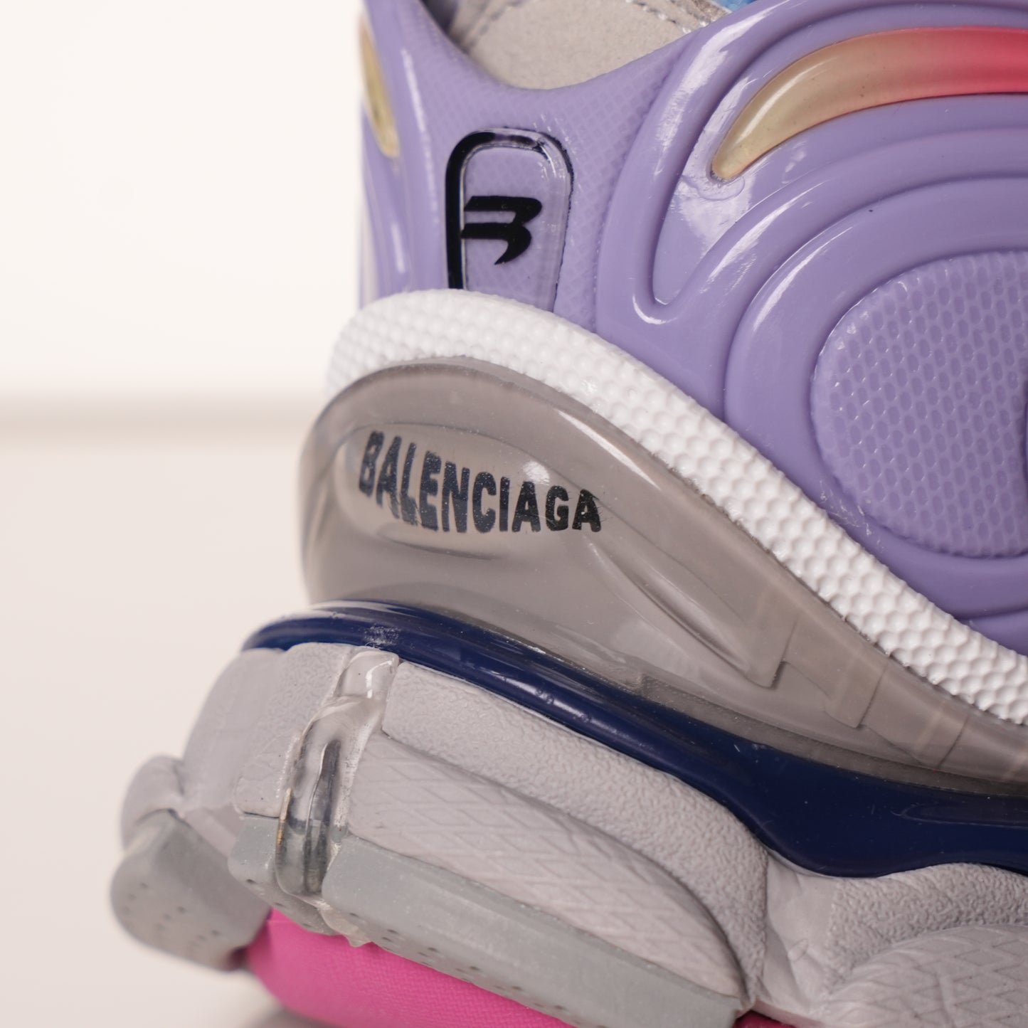 Balenciaga Runner White Yellow Purple 677402 W3RH5 0308
