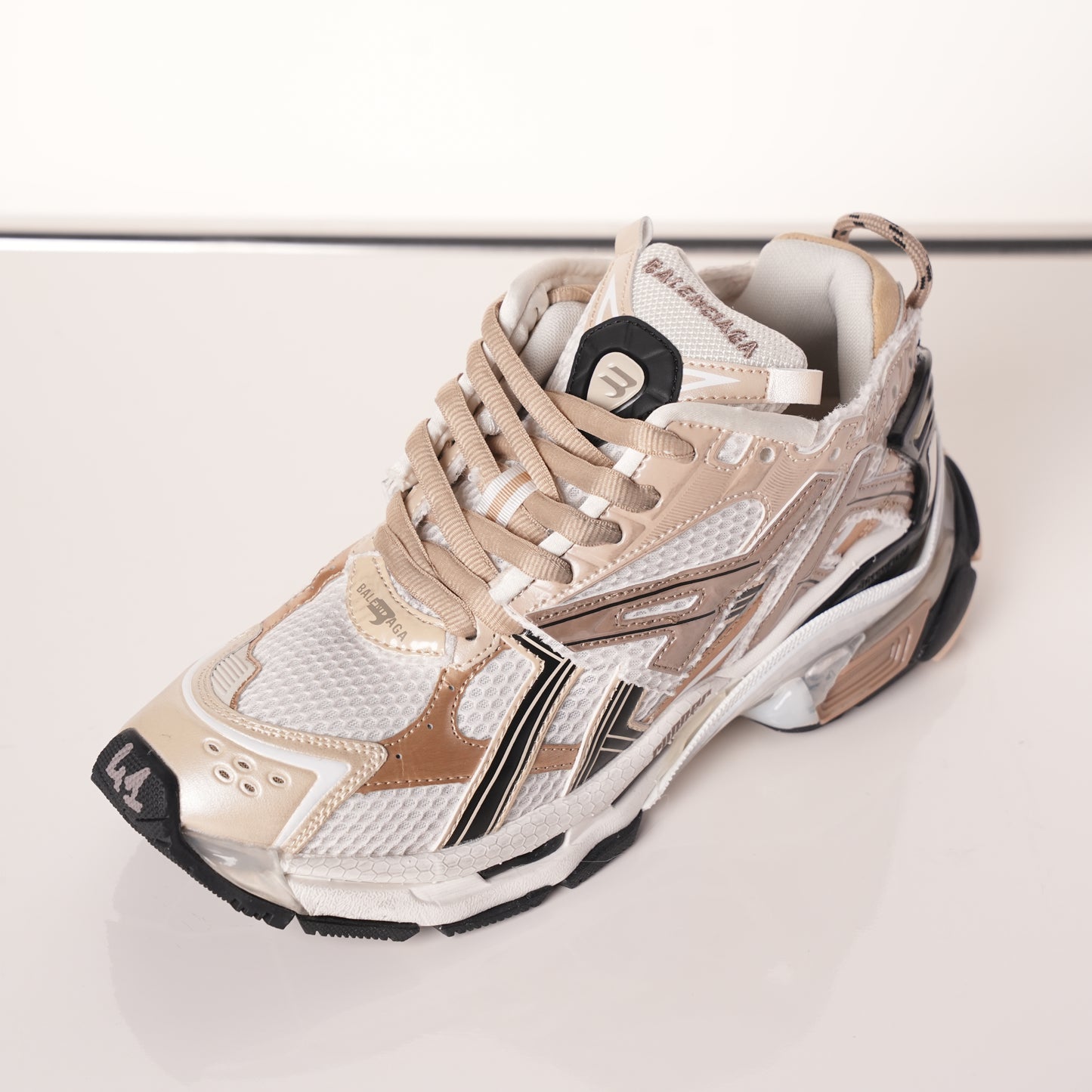 Balenciaga Runner Rice Pla Tinum 677403 W3RB3 9891