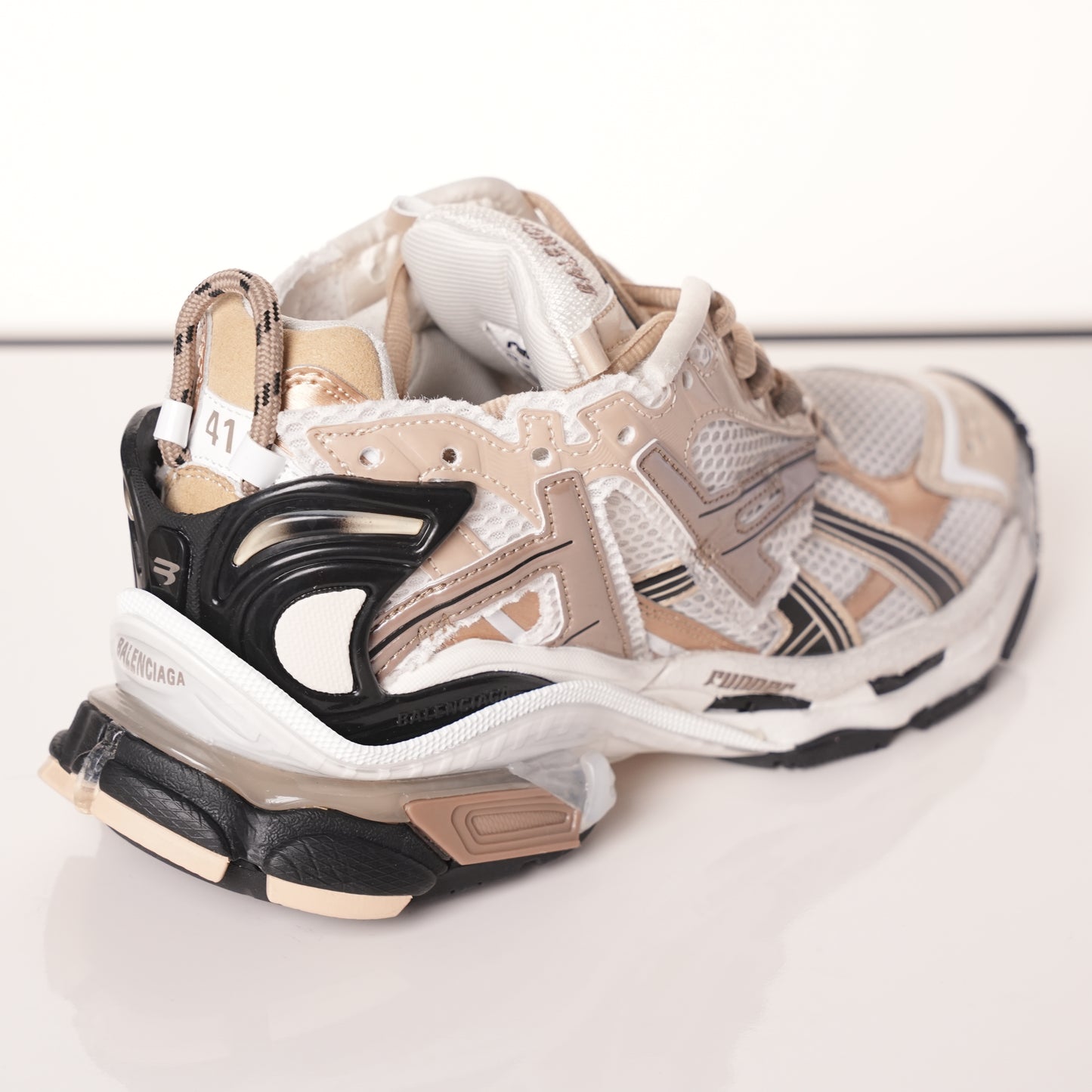 Balenciaga Runner Rice Pla Tinum 677403 W3RB3 9891