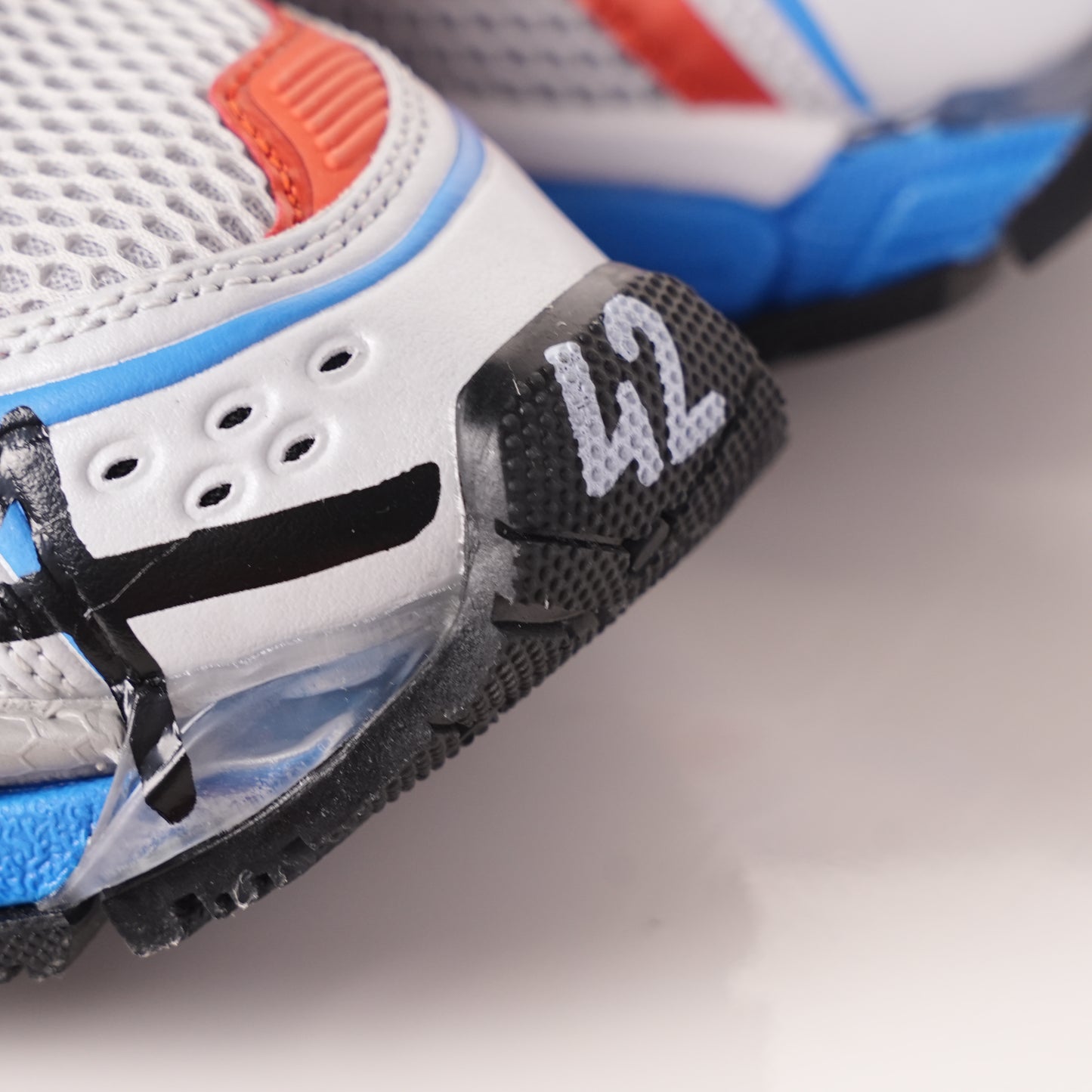 Balenciaga Runner White And Blue Printing 677402 W3RB6 1264