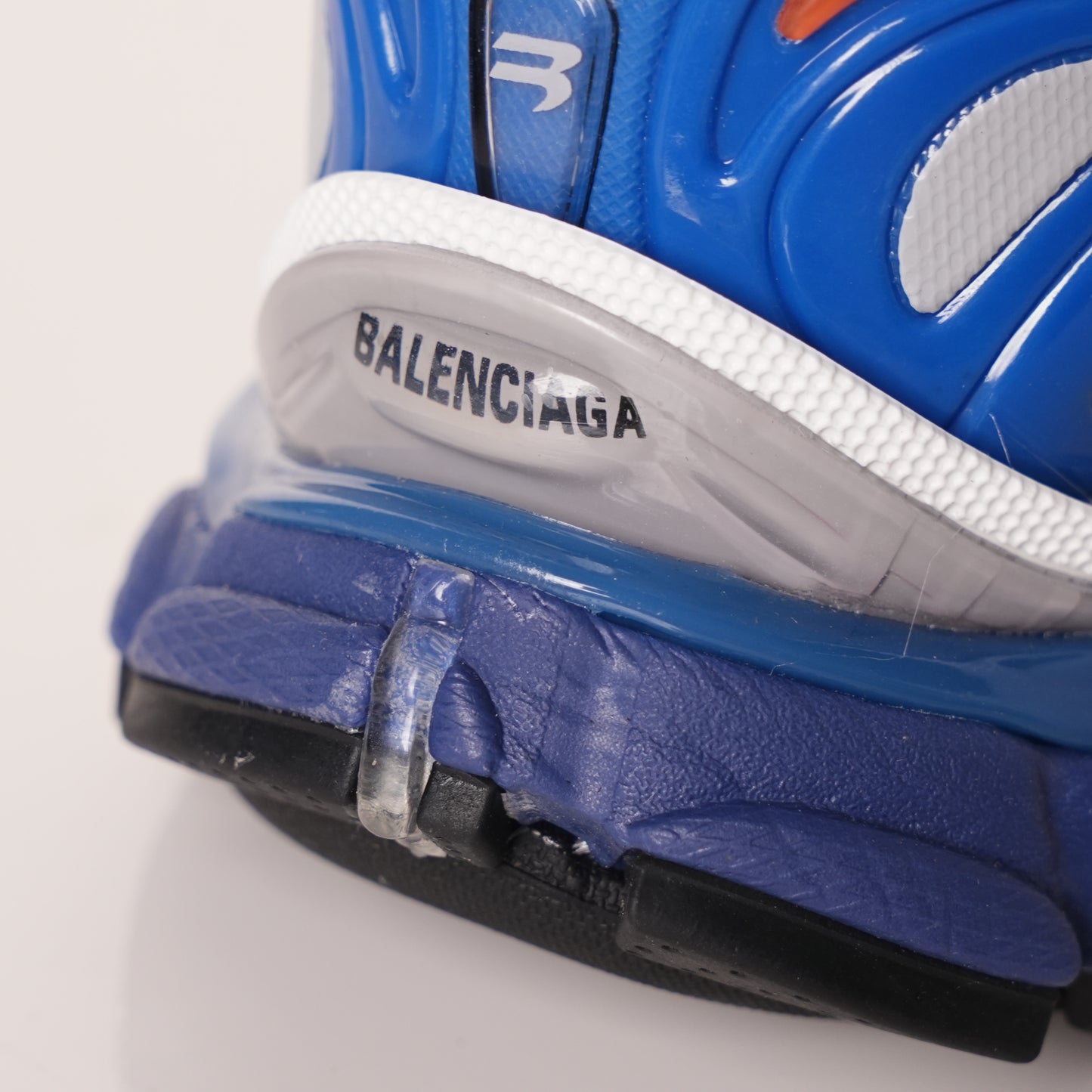 Balenciaga Runner White And Blue Printing 677402 W3RB6 1264
