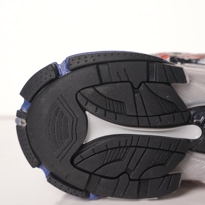 Balenciaga Runner White And Blue Printing 677402 W3RB6 1264