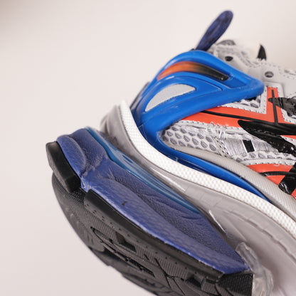 Balenciaga Runner White And Blue Printing 677402 W3RB6 1264