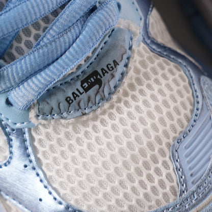 Balenciaga Runner White Light Blue 677402 W3RB2 9744