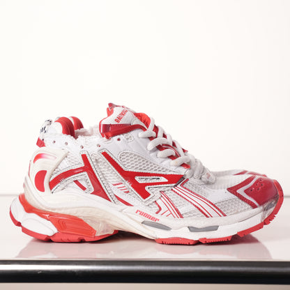 Balenciaga Runner White Red 677402 W3RB2 9060